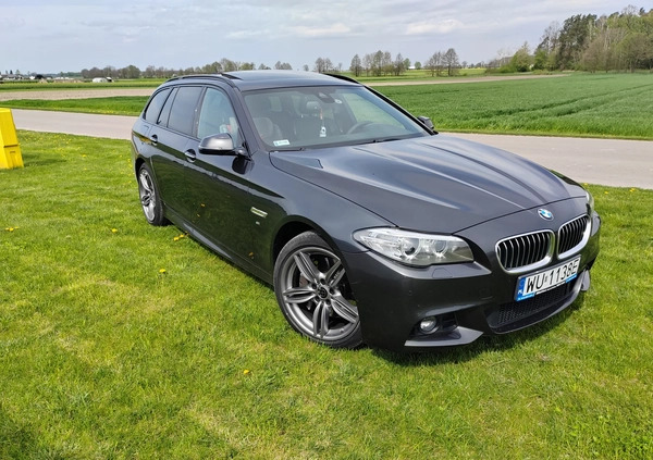 BMW Seria 5 cena 74500 przebieg: 222000, rok produkcji 2015 z Zabrze małe 254